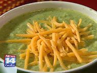 ham, cheese & beer soup